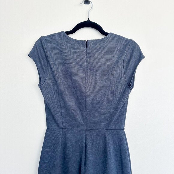 Banana Republic Grey Cap Sleeve Sheath Dress – Size 0 – NWT - Picture 3 of 6